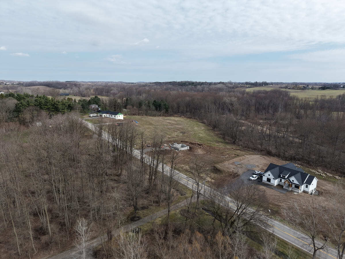 Hance Road in Macedon, New York